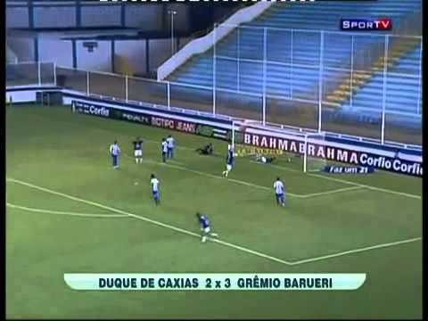 Duque de Caxias 2 x 3 Barueri - Gols - Brasileirão Série B 2011
