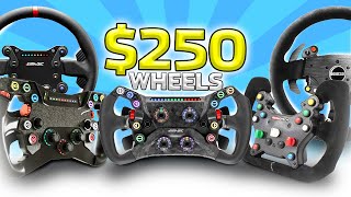 The Best Sim Racing Wheels for $250 or Less!