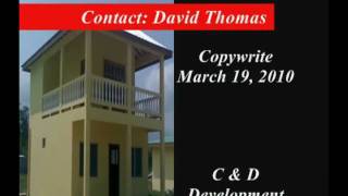 preview picture of video 'New 2 Story Models Completed!  Coco Pando Village. La Ceiba, Honduras'