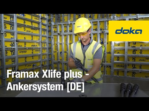 Rahmenschalung Framax Xlife plus - Ankersystem [DE]
