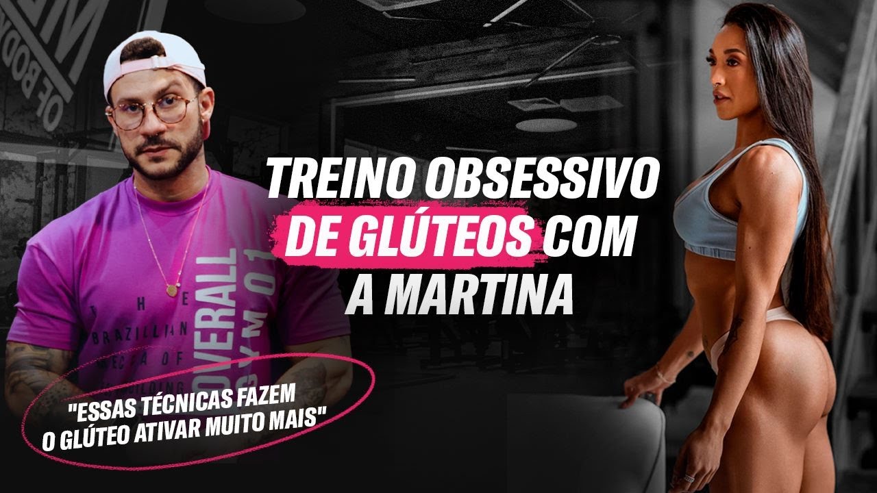 MARTINA SOFREU COM ESSE TREINO DE GLÚTEO