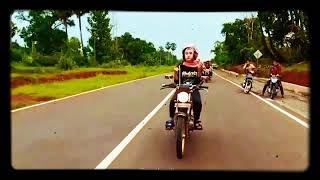 Download lagu Wa Story Cewek Joget Naik Motor CB mp3