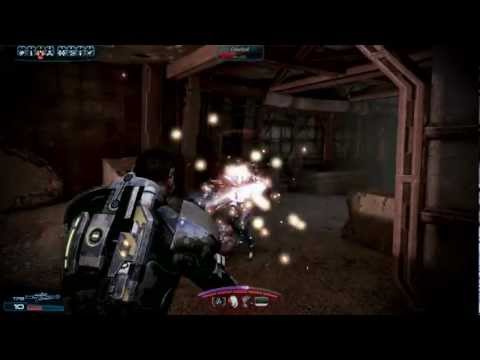 Mass Effect 3-Tuchanka landing and Owning a Harvester.