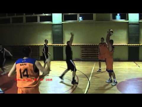 OZKosz Częstochowa Liga Okręgowa  2011/2012  Tylko za Trzy Częstochowa - OSiR Kłobuck  4 kwarta