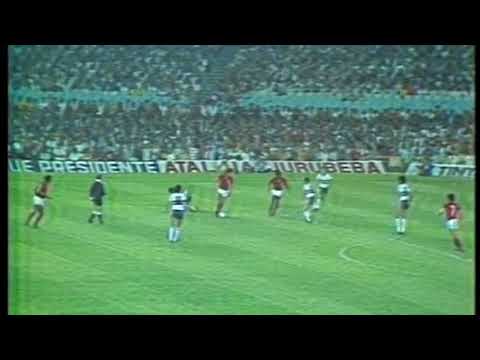 Jorge Curi - Nunes  Flamengo x Coritiba / 1980