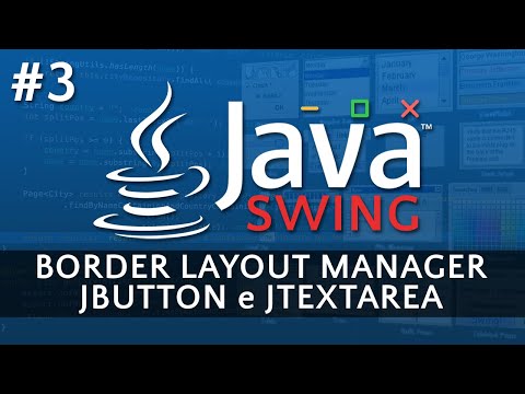 Border Layout Jtextarea E Jbutton Tutorial Java Swing 3
