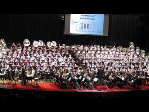 Ohio State Marching Band 2013 Concert Organ Symphony with Columbus Brass 11 10 2013