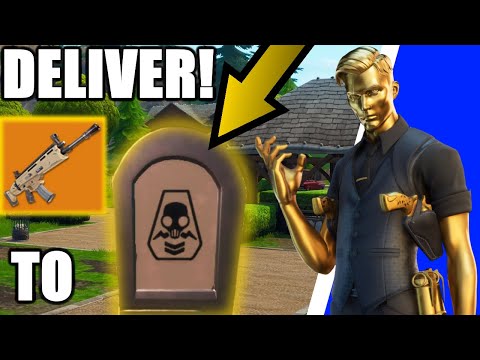 Deliver Legendary Weapons to SHADOW Dropboxes Locations 🔥 Fortnite