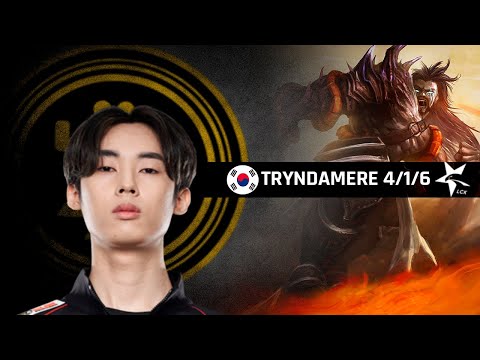 Highlights LSB Dove with Tryndamere - LCK Spring Season 2022
