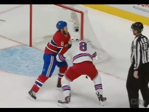 Brandon Prust vs Kevin Klein (10/25/14)