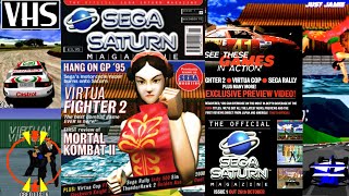 Sega Saturn Magazine Issue 1 - Game Showcase Promo 1995 #segasaturn #saturn #saturngames