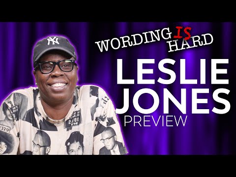 Leslie Jones Sneak Peek! - Wording is HARD