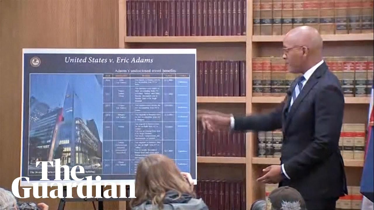 Eric Adams alleged misconduct a 'grave breach' of public trust says federal prosecutor