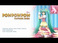 [初音ミク]Hatsune Miku - PONPONPON (Non Vocaloid ...