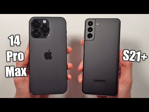iPhone 14 Pro Max vs Samsung S21 Plus 🔥 Speed Test