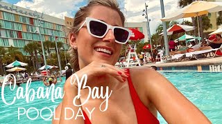 Staying at Cabana Bay! Pool & Lazy River Tour