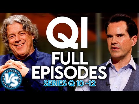 3 QI FULL EPISODES! Series Q, Eps 10 - 12!