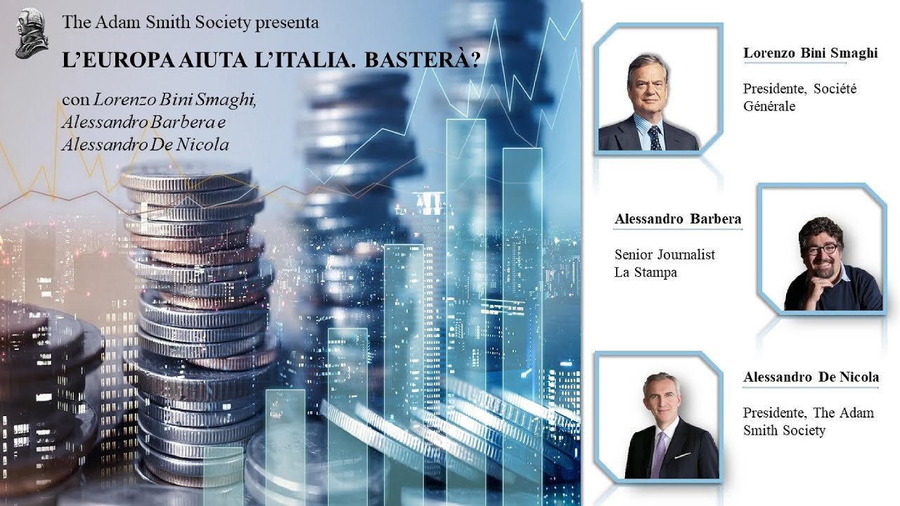 Il Caminetto di Adam "L' Europa aiuta l'Italia. Basterà?"