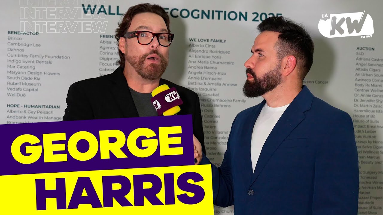GEORGE HARRIS nos SORPRENDE con sus declaraciones