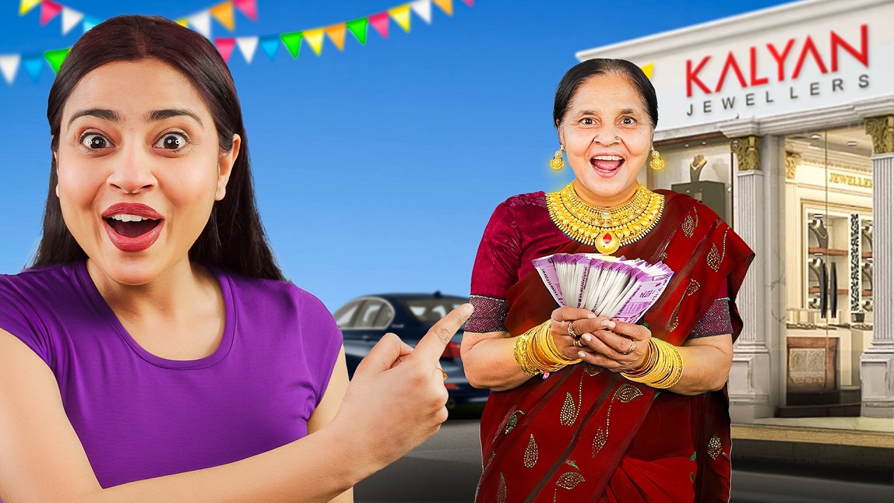 Giving my Mom Rs. 1,00,000 to Spend in 1 Hour Challenge !