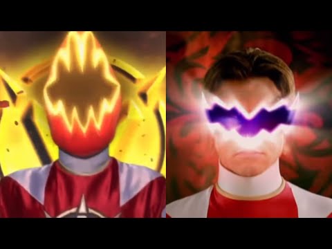 [SS x PR] Abaranger vs Dino Thunder Henshin