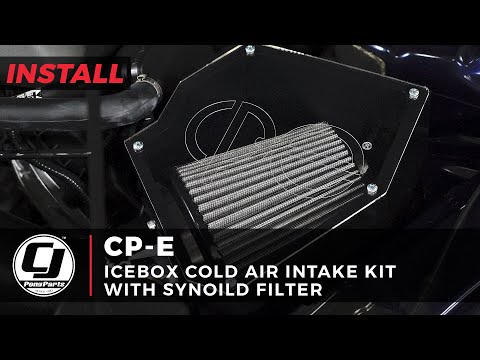 2015-2017 Mustang Install: cp-e Black IceBox Cold Air Intake Kit with SynoilD Filter