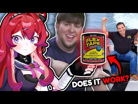 I'm Waterproofing my Life with... FLEX TAPE!? | JonTron React