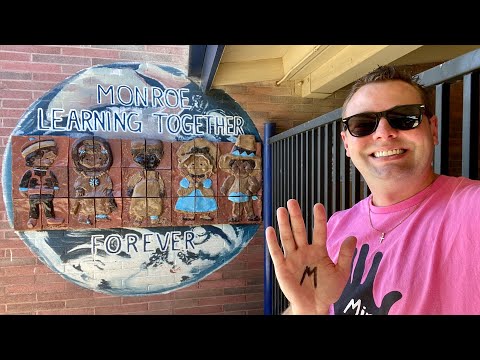 Mr. Peace Visits Monroe Elementary School in Madera, California