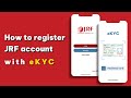 How to register a remittance account by using JRF Wallet Application - eKYC method