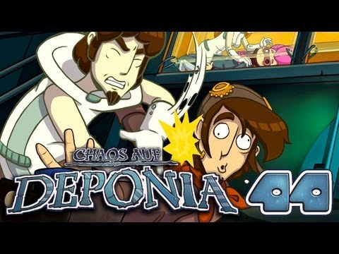 Let's Play Chaos auf Deponia #044 [Deutsch] [HD+] - Schlägerei für den Weltfrieden