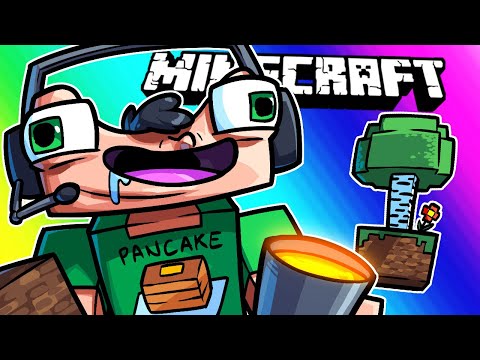 VanossGaming - Minecraft Funny Moments - The Dumbest Skyblock Attempt Ever!