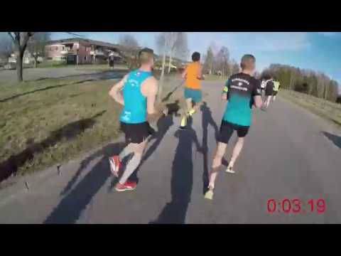 Örebro AIK Halvmaraton 2018 - 21,1 km (Löparperspektiv, 2x)