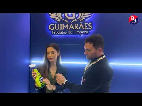 Guimarães produtos de limpeza lança o desingurdurantchê na ExpoAgas 2024