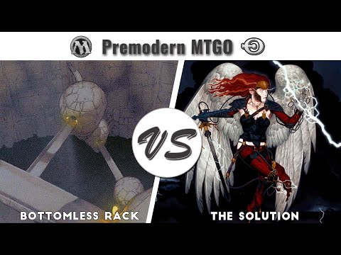 Premodern Test - Bottomless Mono B vs The Solution
