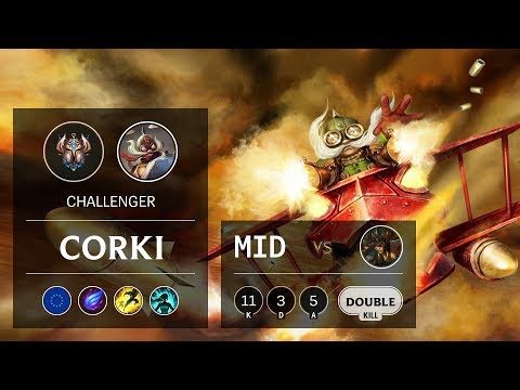 Corki Mid vs Cassiopeia - EUW Challenger Patch 10.2
