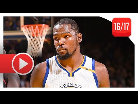 Kevin Durant Full Highlights vs Rockets (2016.12.01) - 39 Pts, 13 Reb, 3 Blocks