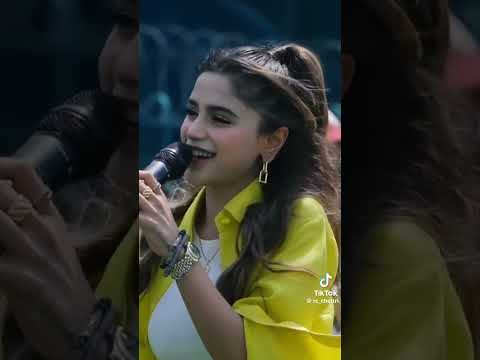 Aima Baig's performance of Pakistan National song. On the day of Asia Cup Cricket Championship 2023