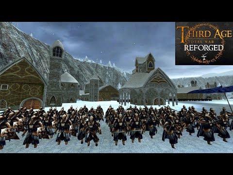 WINTER SIEGE OF RIVENDELL (Siege Battle) - Third Age: Total War (Reforged)