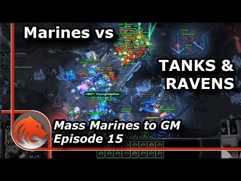 StarCraft 2: Basetrading Protoss With MASS Marinnes!