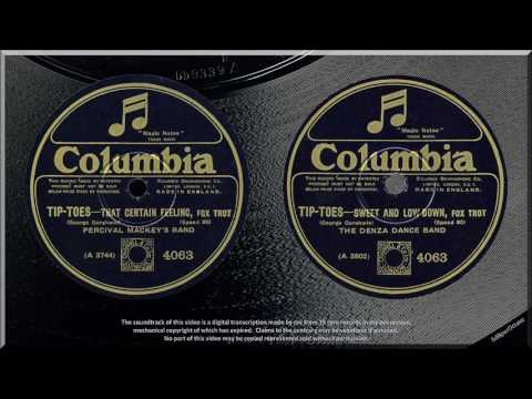 That Certain Feeling + Sweet And Low Down (1926) Mackey + Selvin