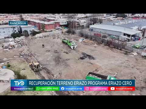 Minvu O'Higgins inicia recuperación de terreno Serviu en Rancagua en el Programa Eriazo Cero