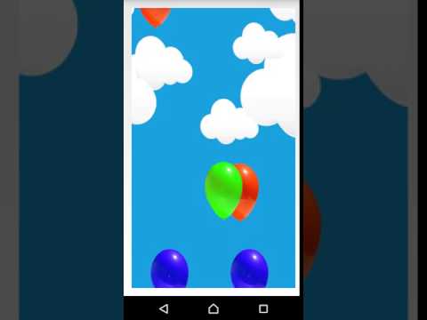 Balloon Pop Game Video
