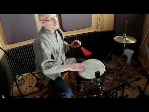 Tom Teasley World Percussion Demo of Gon Bops Djembe and Alex Acuna Cajon with Vic Firth Jazz Rake