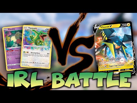 IRL MATCH - LOST BOX RAYQUAZA/RAIKOU VS VIKAVOLT V