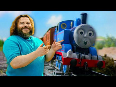 Jack Black Crashes Thomas