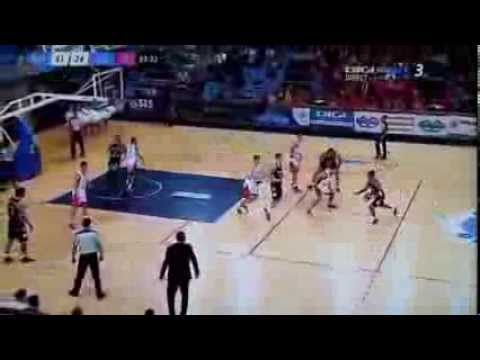 Darius Hargrove - U Mobitelco at CSM Oradea 02.10.2013