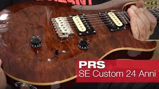 Video thumbnail for PRS SE Custom 24 30th Anniversary CT by session