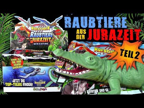 Sbabam ® KreatureX - Raubtiere aus der Jurazeit - Teil 2 !! New Edition !! Urzeitmonster !! Unboxing