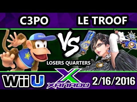S@X 137 - TA | C3PO (Diddy) Vs. OCO Le Troof (Bayonetta) SSB4 LQ - Smash Wii U  - Smash 4