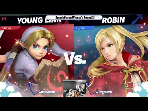 SmashHaven #1: DRiP | z3 (Young Link) vs UT | umop ap!sdn (Robin) - Winner's Round 3